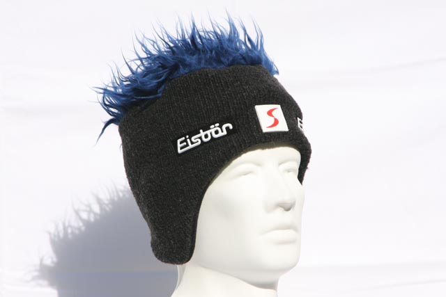 Cocker - cool looking hat - Dark Grey /Blue Hair