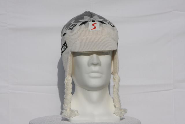 Lucy - cool new style with tassels to hold it cute to your head! - Grey
