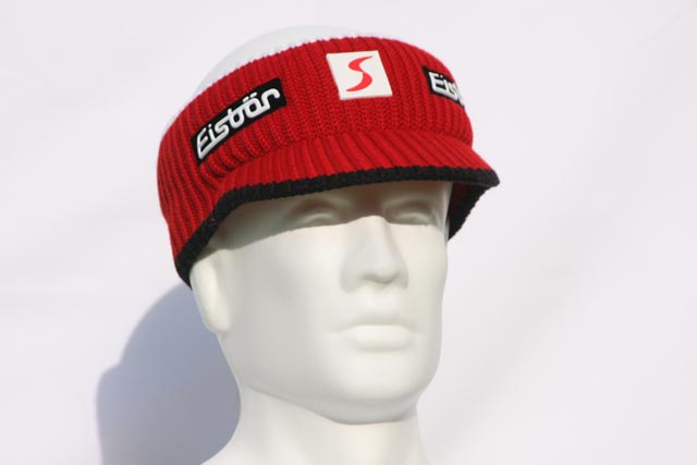 Rick - Like a cap but is a stylish visor! This look rules! Wider/thicker band than the Jo - Red