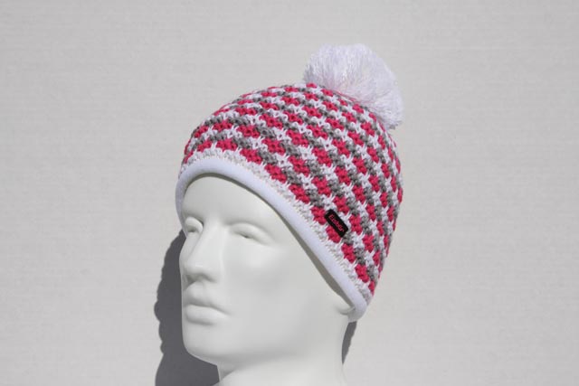 Fidel Pompom- great looking hat, awesome style! - Pink