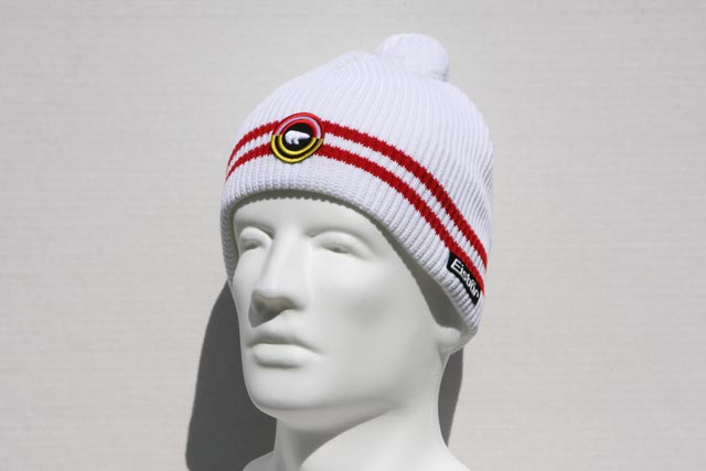 Retro -White / Red Stripe