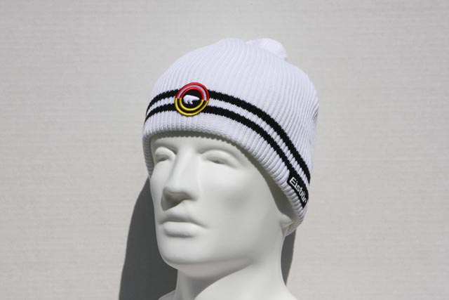 Retro -White / Black Stripe
