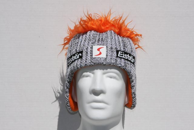 Gisbert - Grey Hat with Orange Hair (picture comming) 