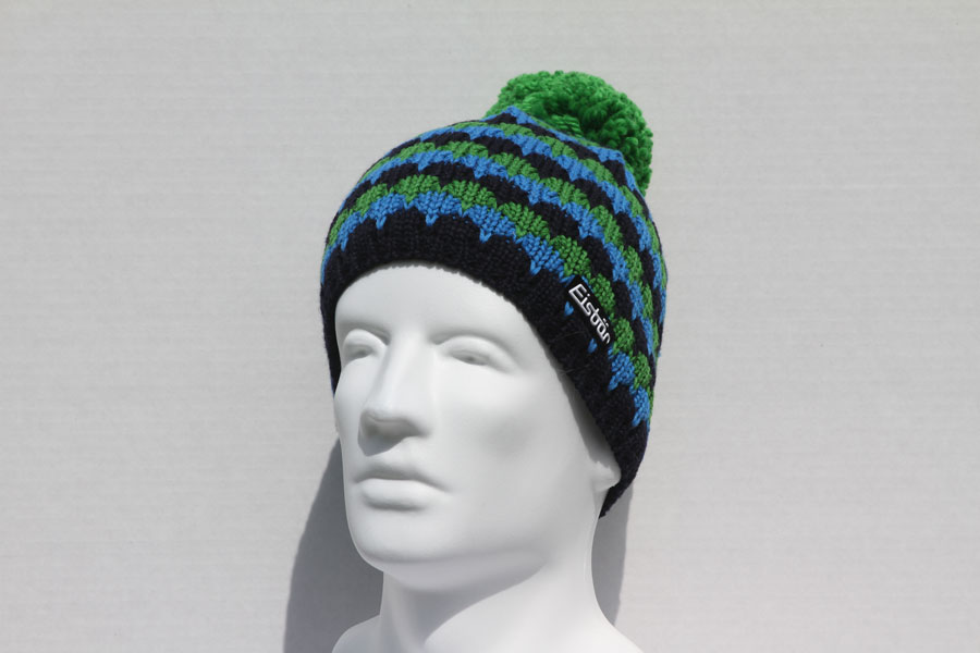 Apis Black Pompom Hat