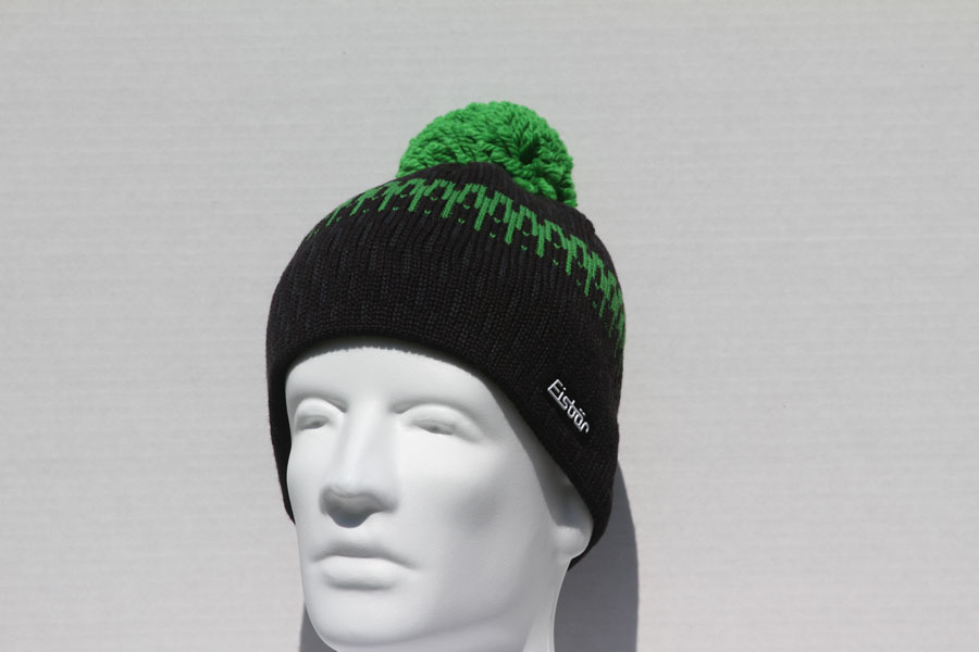 Martin Green Pompom Hat