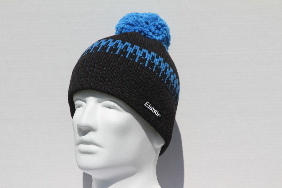 Martin Blue Pompom Hat