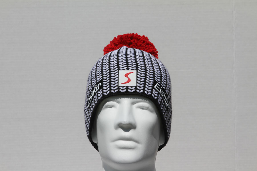 Prime Black Pompom Hat