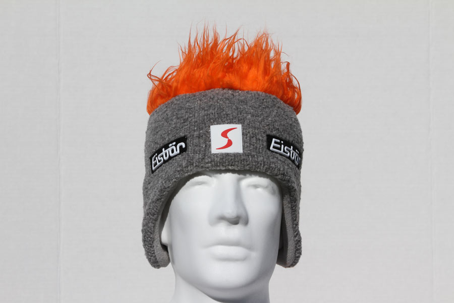Kids Penny - Dark Grey with Orange Hair