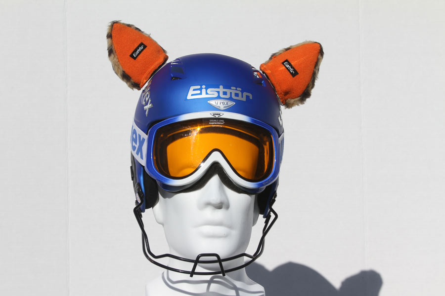 Kids Helmet Ears - Orange